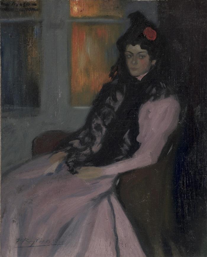 Сестра художника Лола 1899-1900г